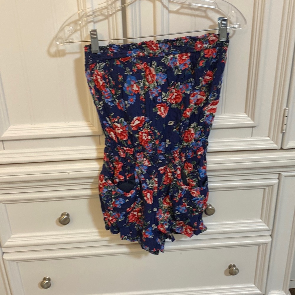 Womens floral romper